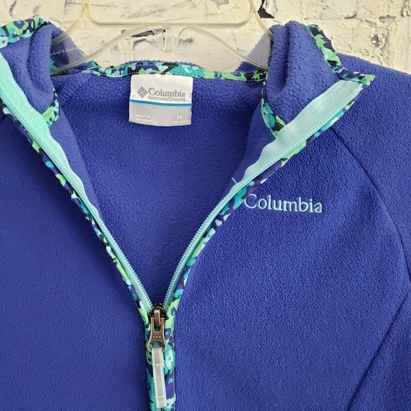 Girls Columbia Hooded Fleece - Picture 2 of 5